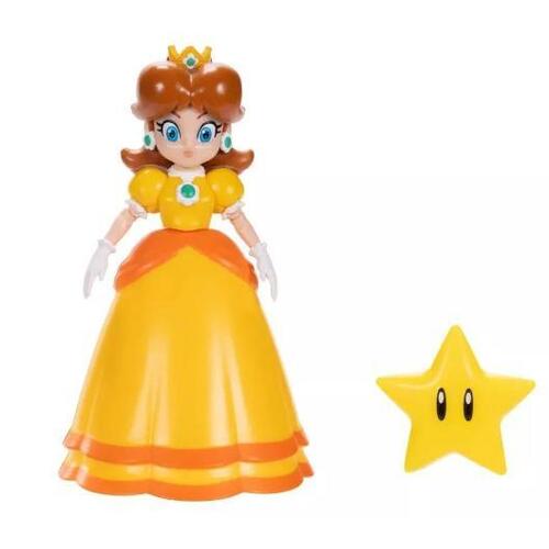 Nintendo Super Mario 4" Figure DAISY with Super Star 68518