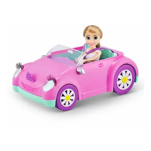 Sparkle Girlz 10" Fashion Doll with Convertible Sparkler Speedster AZT10028