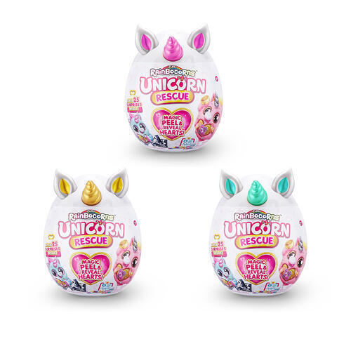 Rainbocorns Unicorn Rescue Big Surprise Assorted Colours AZT9262