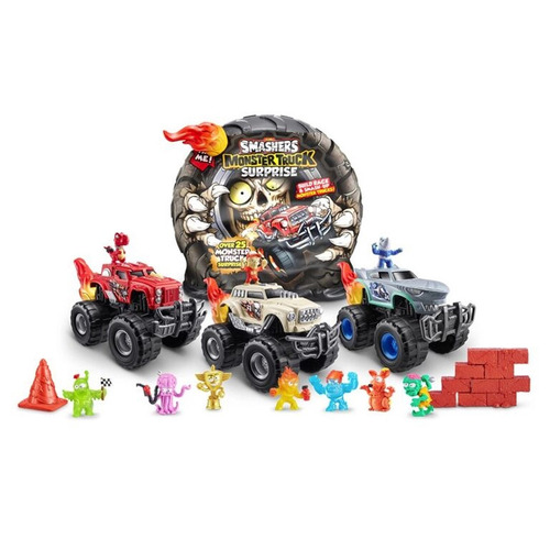 Smashers Monster Wheels Surprise Playset AZT74103