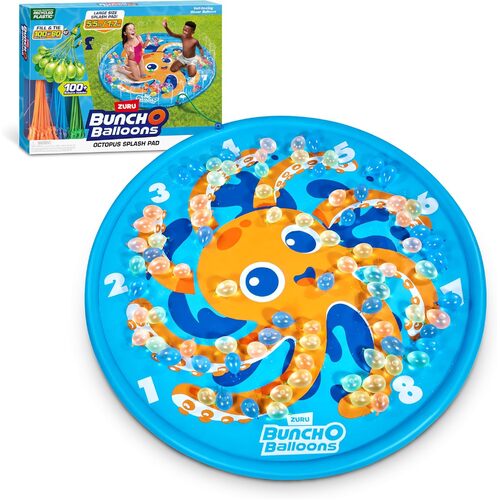 Zuru Bunch O Balloons Octopus Splash Pad with 100 Water Balloons AZT56591