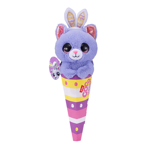 Zuru Coco Cones BUNNY Ears Plush AZT9640SQ1 - Poppy the Cat