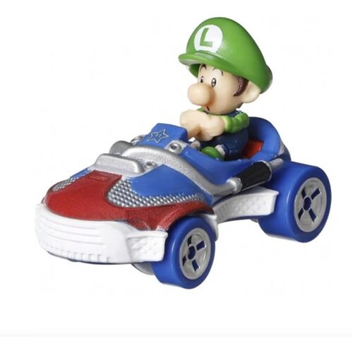 Hot Wheels Mario Kart Baby Luigi Sneeker Kart GBG25