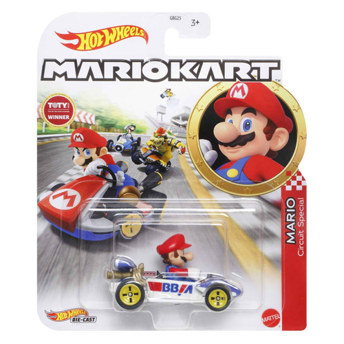 Hot Wheels Mario Kart Mario Circuit Special GBG25