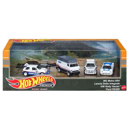 Hot Wheels Premium Collector Rally Legends Display Collector Set GMH39-956Q