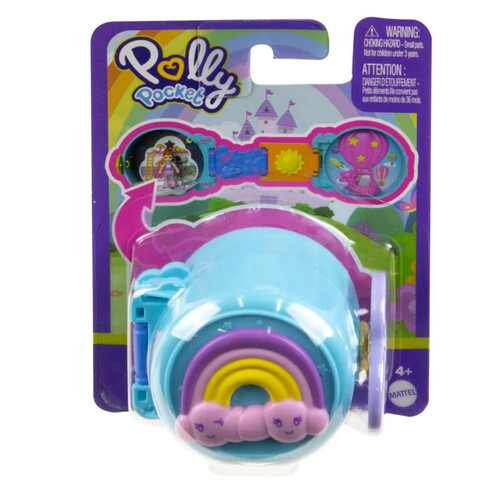 Polly Pocket On the Go Fun Playset - Blue