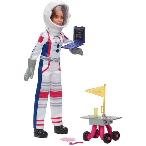 Barbie You Can Be Anything Astronaut Brunette Doll and Playset MATHRG41