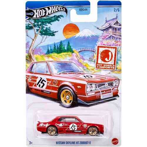 Hot Wheels J-Imports Nissan Skyline HT-2000GT-X GDG44