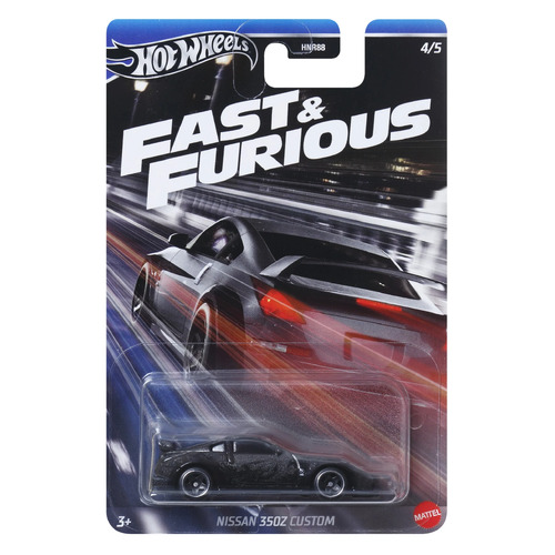 Hot Wheels Fast & Furious Nissan 350Z Custom Car HNR88