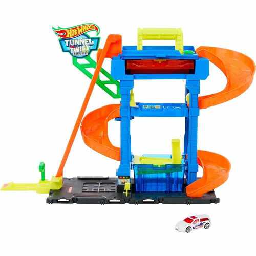 Hot Wheels Colour City Shifters Tunnel Twist Car Wash Playset HTN80