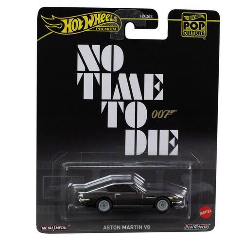 Hot Wheels Premium Pop Culture James Bond No Time To Die Aston Martin V8 HDX63