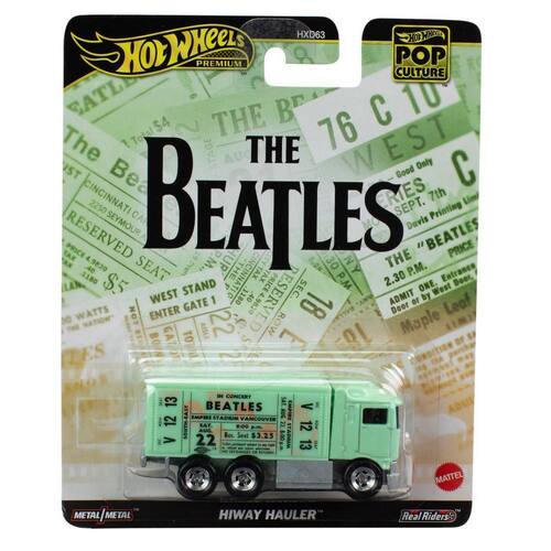 Hot Wheels Premium Pop Culture The Beatles Hiway Hauler GREEN HDX63