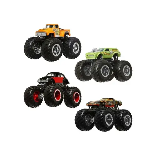 Hot Wheels Monster Trucks Epic Throwback 4 Pack MATHLT73