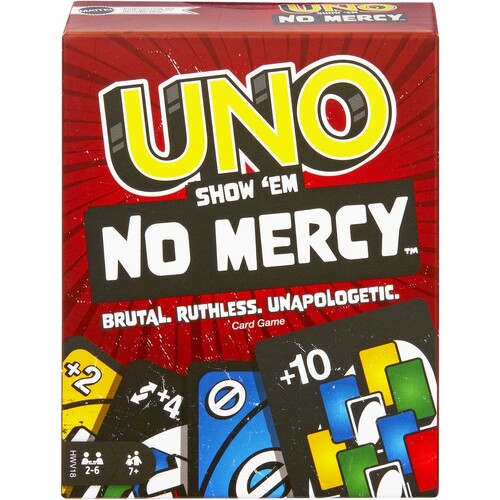 UNO Show 'em No Mercy Card Game WV18