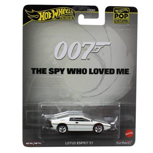 Hot Wheels Premium Pop Culture James Bond The Spy Who Loved Me Lotus Espirit S1 HDX63