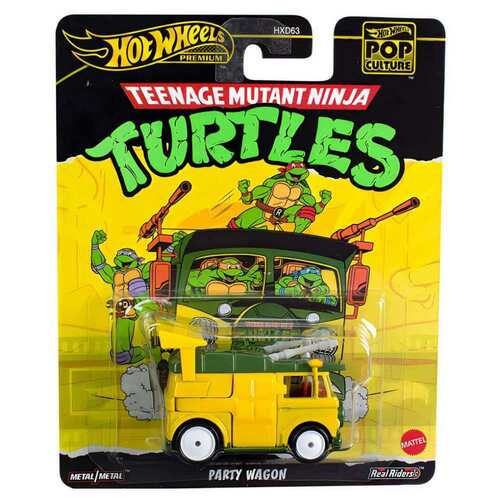 Hot Wheels Premium Pop Culture Teenage Mutant Ninja Turtle Party Wagon HXD63