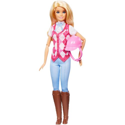 Barbie Mysteries: The Great Horse Chase Barbie “Malibu” Doll With Riding Clothes & Accessories HXJ38