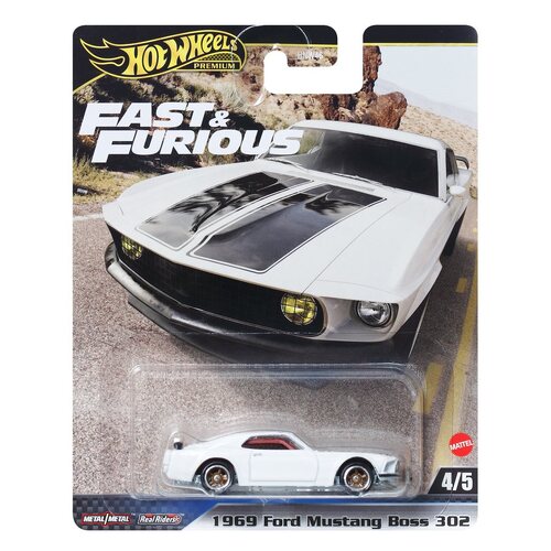 Hot Wheels Premium Fast & Furious 1969 Ford Mustang Boss 302