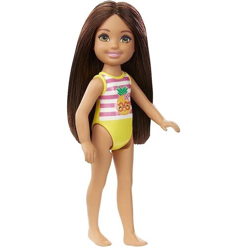 Barbie Club Chelsea Beach Pineapple Swimsuit Doll GLN73