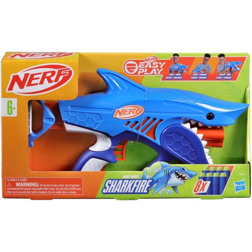 Nerf Wild Sharkfire Dart Blaster F8645