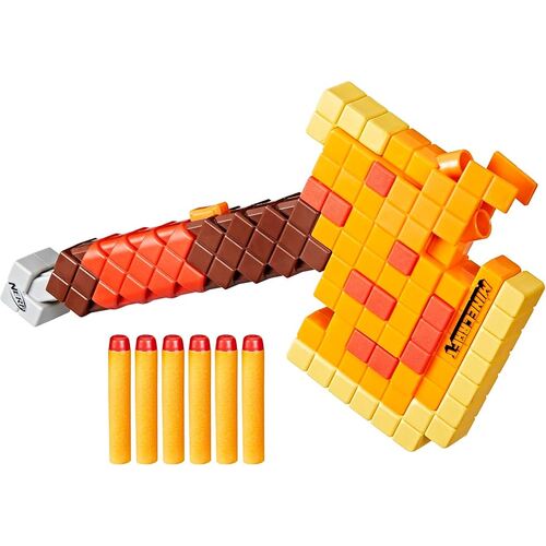 Nerf Minecraft Firebrand Dart Blaster F8953