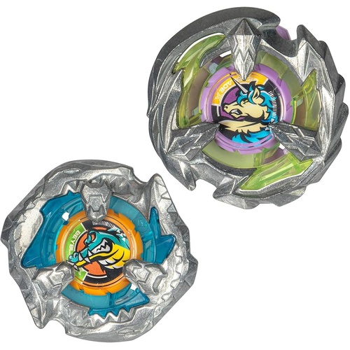 Beyblade X Bite Croc 3-60LF & Sting Unicorn 4-60P Dual Pack F9586