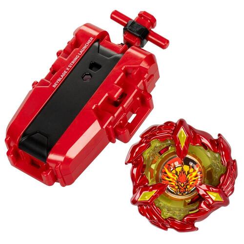 Beyblade X Soar Phoenix 9-60GF Deluxe String Launcher Set with Right-Spinning Top Toy F9324