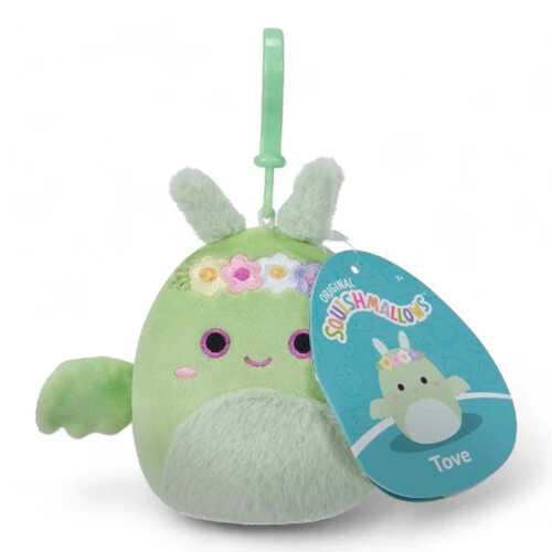 Squishmallows 3.5 inch Clip Tove the Moth 00213