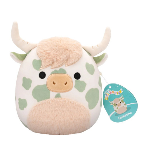 Squishmallows Celestino the Highland Cow 7.5" Plush 06578