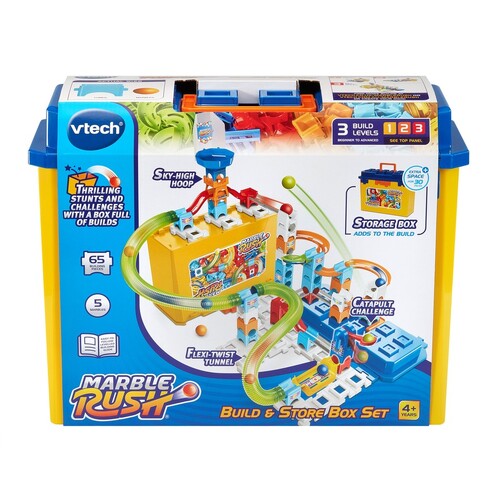 Vtech Marble Rush Build & Store Box Set 571703