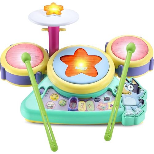 Vtech Bluey Hooray Drum Set 573400