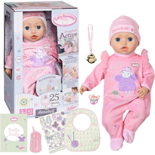 Baby Annabell Doll Active 43cm 706626