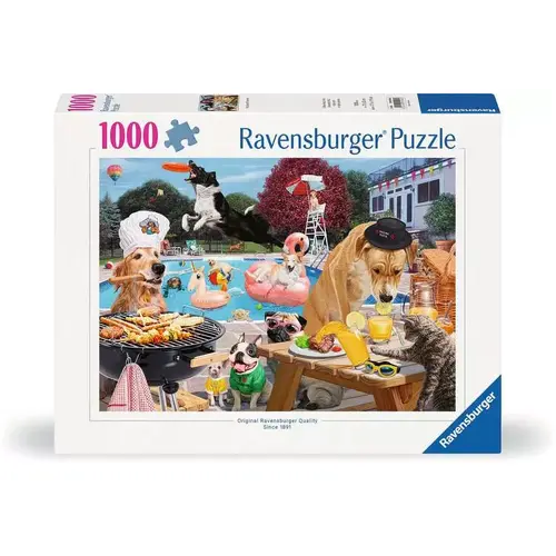 Ravensburger Dog Days of Summer 1000pc Puzzle RB00546