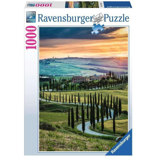 Ravensburger Orcia Valley Tuscany 1000pc Puzzle RB17612