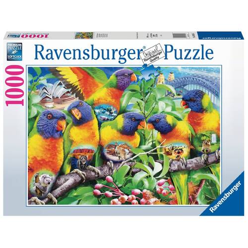 Ravensburger Land of the Lorikeet 1000pc Puzzle RB16815