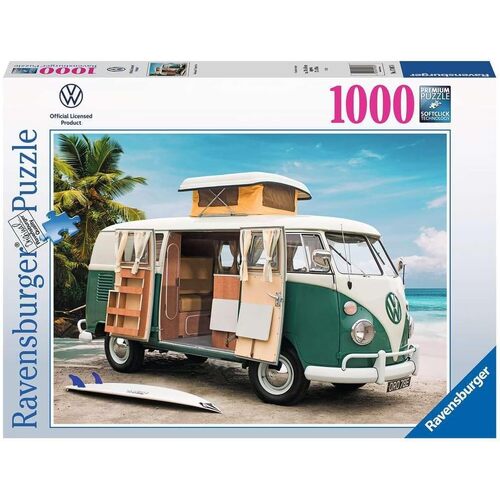 Ravensburger Volkswagen T1 Camper Van 1000pc Puzzle 17087