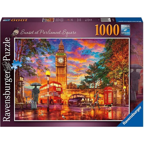 Ravensburger Sunset At Parliament Square 1000pc Puzzle RB17141