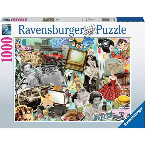 Ravensburger The 50s 1000pc Puzzle RB17387