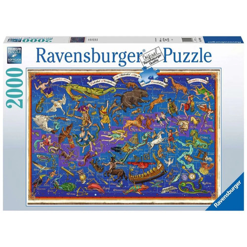 Ravensburger Contellations Map 2000pc Puzzle RB17440