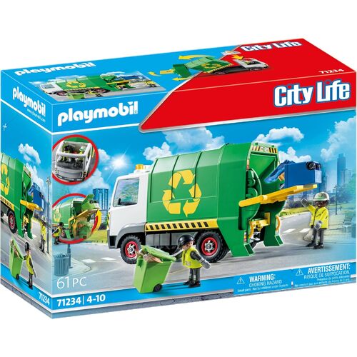 Playmobil City Life Garbage Truck 71234