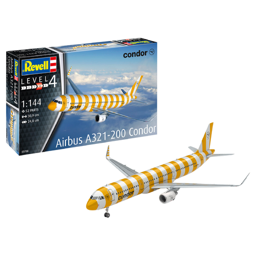 Revell Airbus A321-200 Condor 1:144 Scale Model Kit 03788