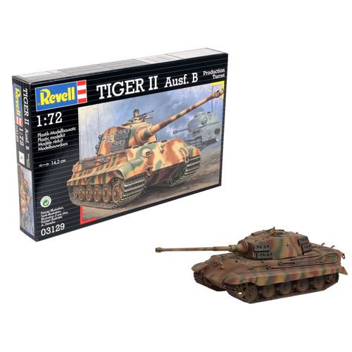 Revell Tiger II Ausf. B 1:72 Scale Model Kit 03129