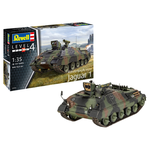 Revell Raketenjagdpanzer Jaguar 1:35 Scale Model Kit 03353