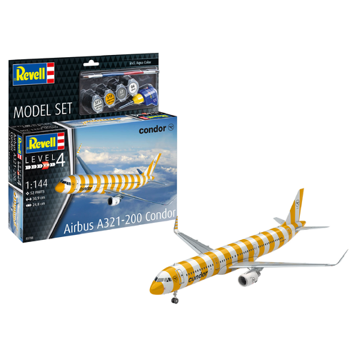 Revell Airbus A321-200 Condor 1:144 Scale Model Kit 63788