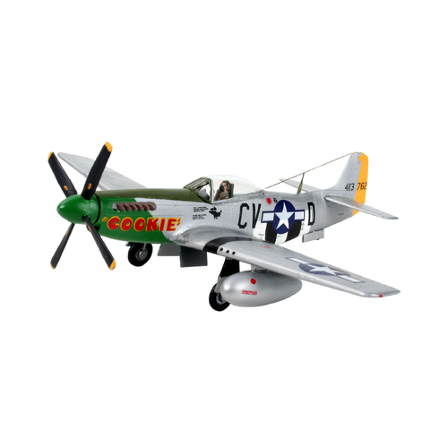 Revell P-51D Mustang 1:72 Scale Model Kit Set 64148