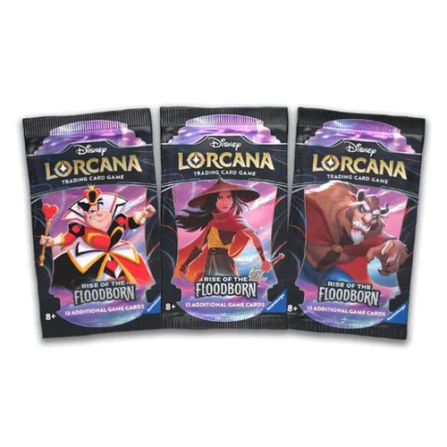 Disney Lorcana TCG: Rise of the Floodborn Booster (1 Pack Only)