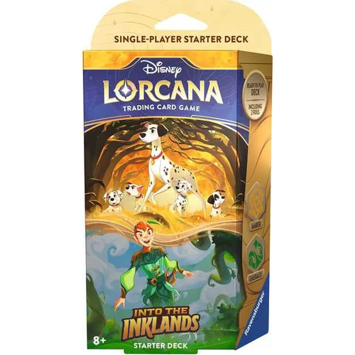 Disney Lorcana TCG: Into The Inklands Amber & Emerald Starter Deck