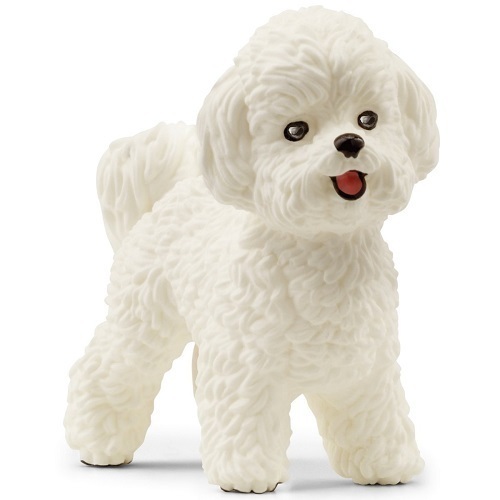 Schleich Bichon Frise Dog Toy Figure SC13963