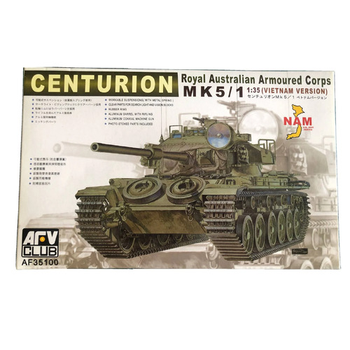 AFV Club RAAC Centurion Mk5/1 - 1:35 Scale Model Kit 35100