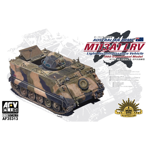 AFV Club Australia Army M113A1 LRV 1:35 Scale Model Kit 35313